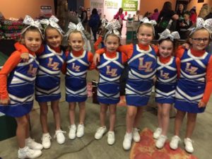 young cheerleaders